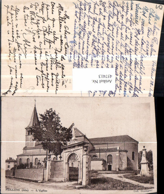 457413,Rhone-Alpes Ain Feillens Eglise Kirche