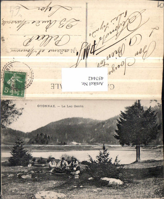 457442,Rhone-Alpes Ain Oyonnax Lac Genin See Partie