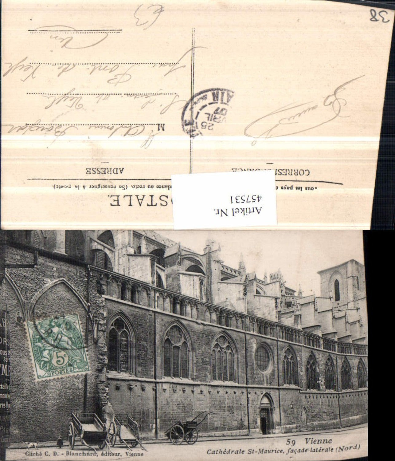 457531,Rhone-Alpes Isere Vienne Cathedrale St-Maurice Kirche