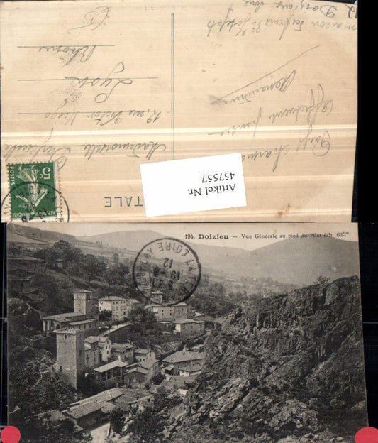 457557,Rhone-Alpes Loire Doizieu Vue Generale Totale