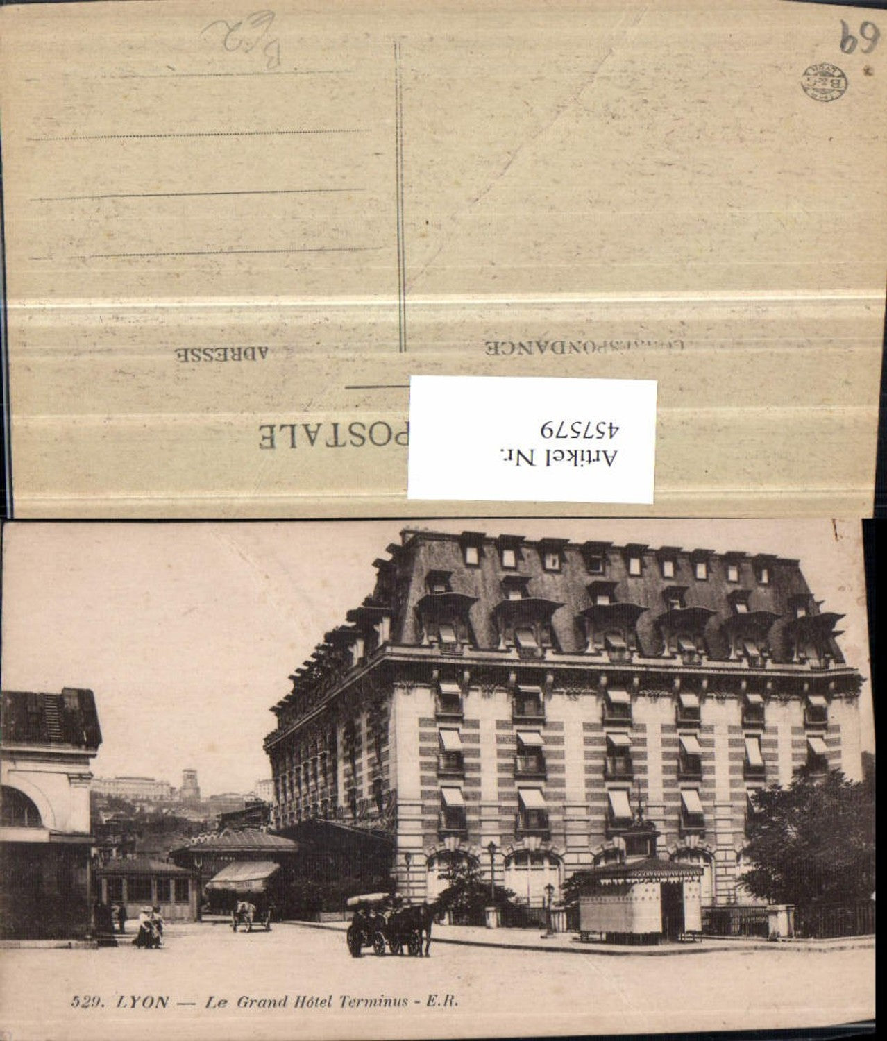 457579,Rhone-Alpes Rhone Lyon Grand Hotel Terminus