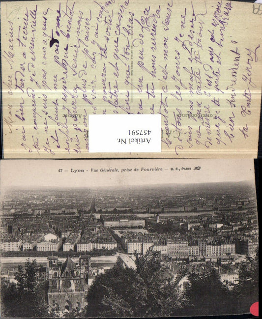 457591,Rhone-Alpes Rhone Lyon Vue Generale Totale