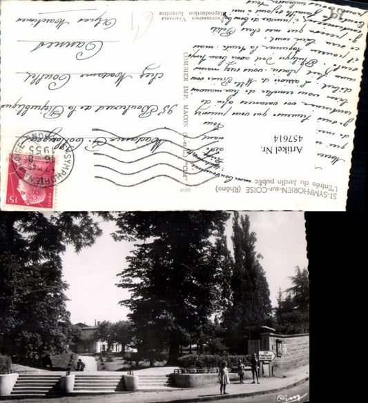 457614.Rhone-Alpes Rhone St-Symphorien-sur-Coise Jardin public Park