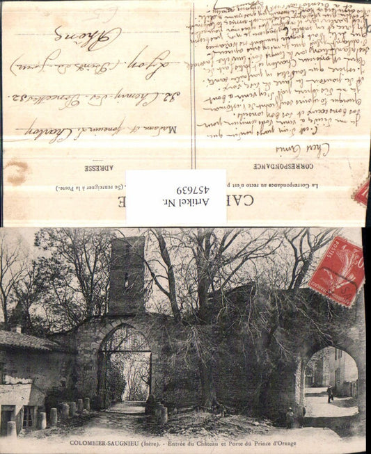 457639.Rhone-Alpes Rhone Colombier-Saugnieu Port Prince Orange Tore