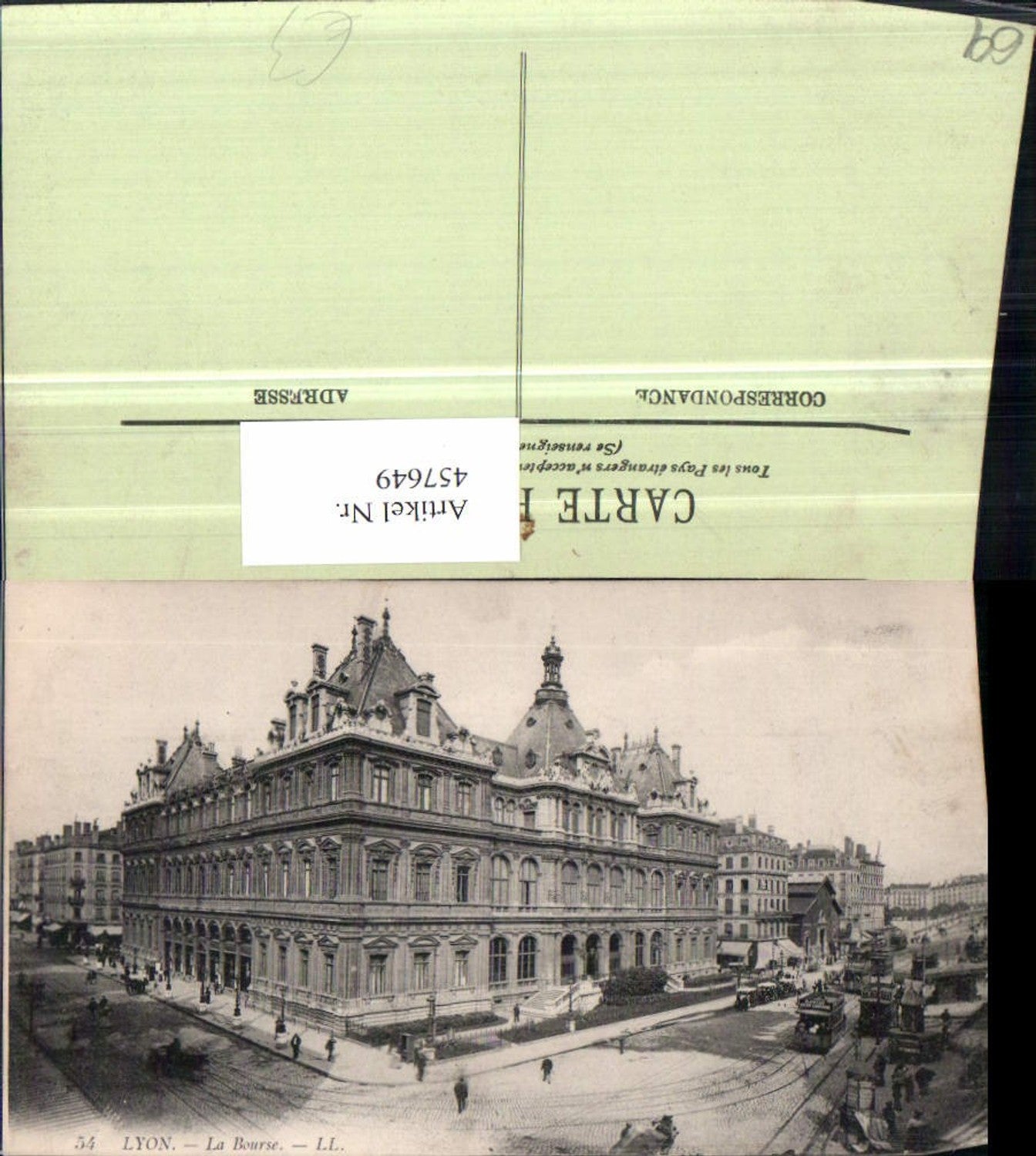 457649.Rhone-Alpes Rhone Lyon La Bourse Börse