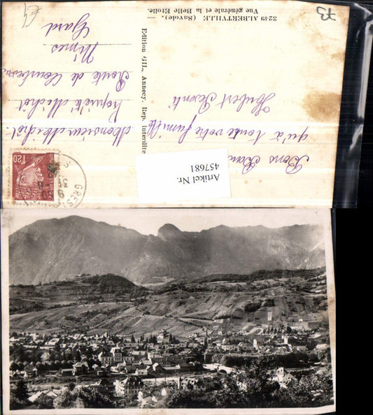 457681,Rhone-Alpes Savoie Albertville Vue generale et Belle Etoile Totale