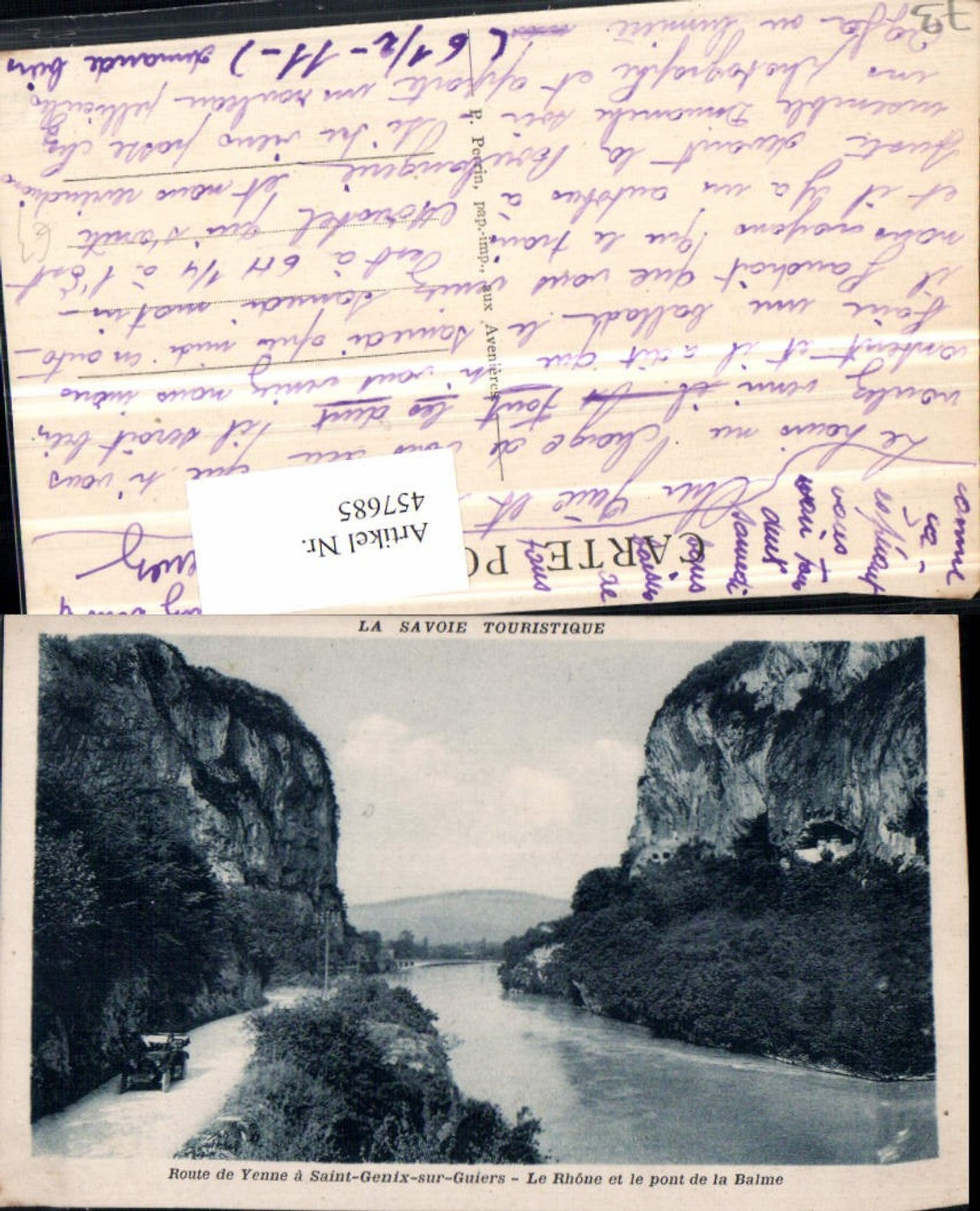 457685,Rhone-Alpes Savoie Route de Yenne Saint-Genix-sur-Guiers Fluss