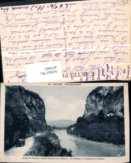 457685,Rhone-Alpes Savoie Route de Yenne Saint-Genix-sur-Guiers Fluss