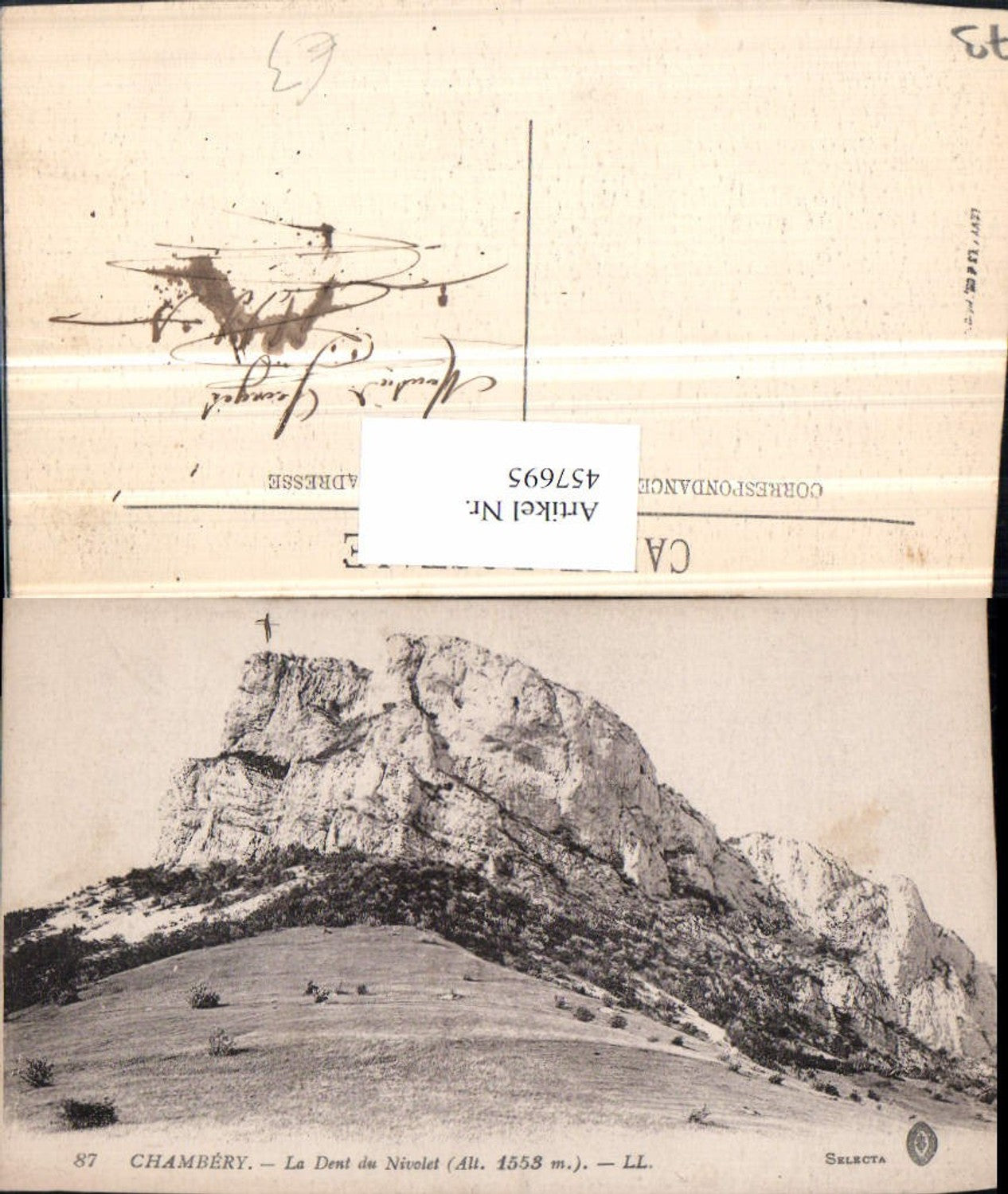 457695,Rhone-Alpes Savoie Chambery Dent du Nivolet Bergkulisse