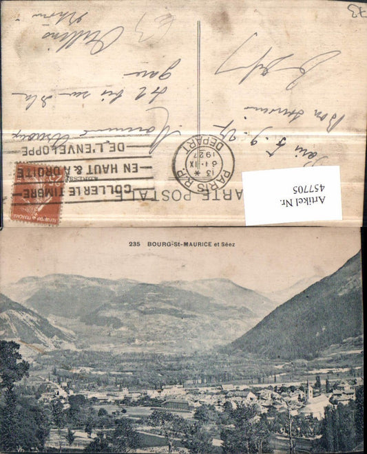 457705,Rhone-Alpes Savoie Bourg-et-Maurice et Seez Totale