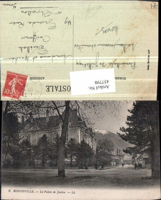 457798,Rhone-Alpes Haute-Savoie Bonneville Palais de Justice Justizpalast