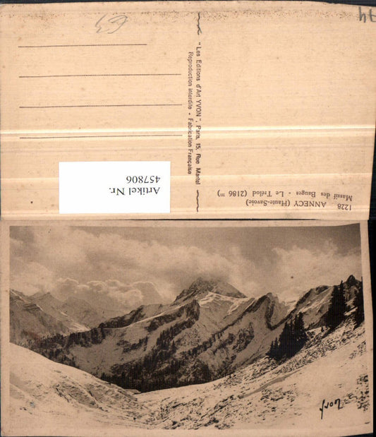 457806,Rhone-Alpes Haute-Savoie Annecy Massif des Bauges Trelod Bergkulisse