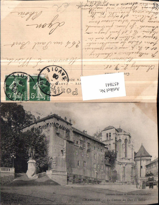457841,Rhone-Alpes Haute-Savoie Chambery Chateau Ducs Savoie Schloss
