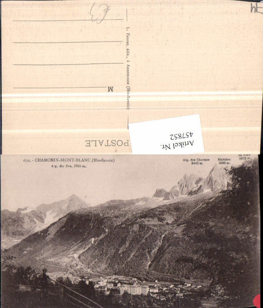 457852,Rhone-Alpes Haute-Savoie Chamonix-Mont-Blanc Totale Bergkulisse