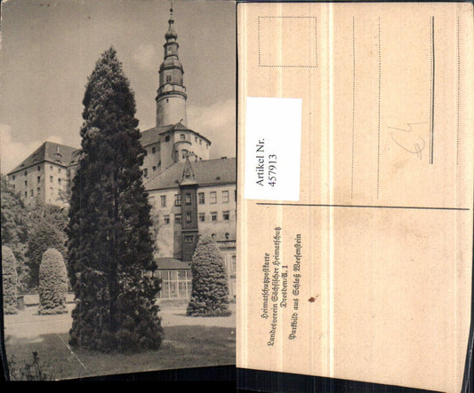457913,Müglitztal Parkbild aus Schloss Weesenstein