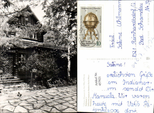 457921,Radebeul Indianer-Museum der Karl-May-Stiftung pub VEB