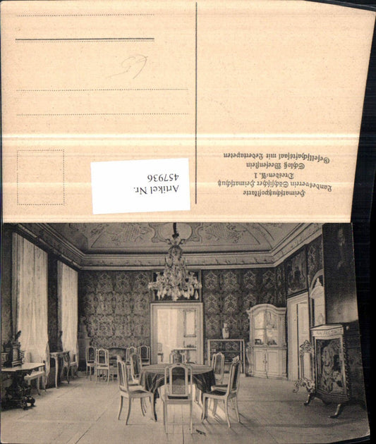 457936,Müglitztal Schloss Weesenstein Gesellschaftsaal