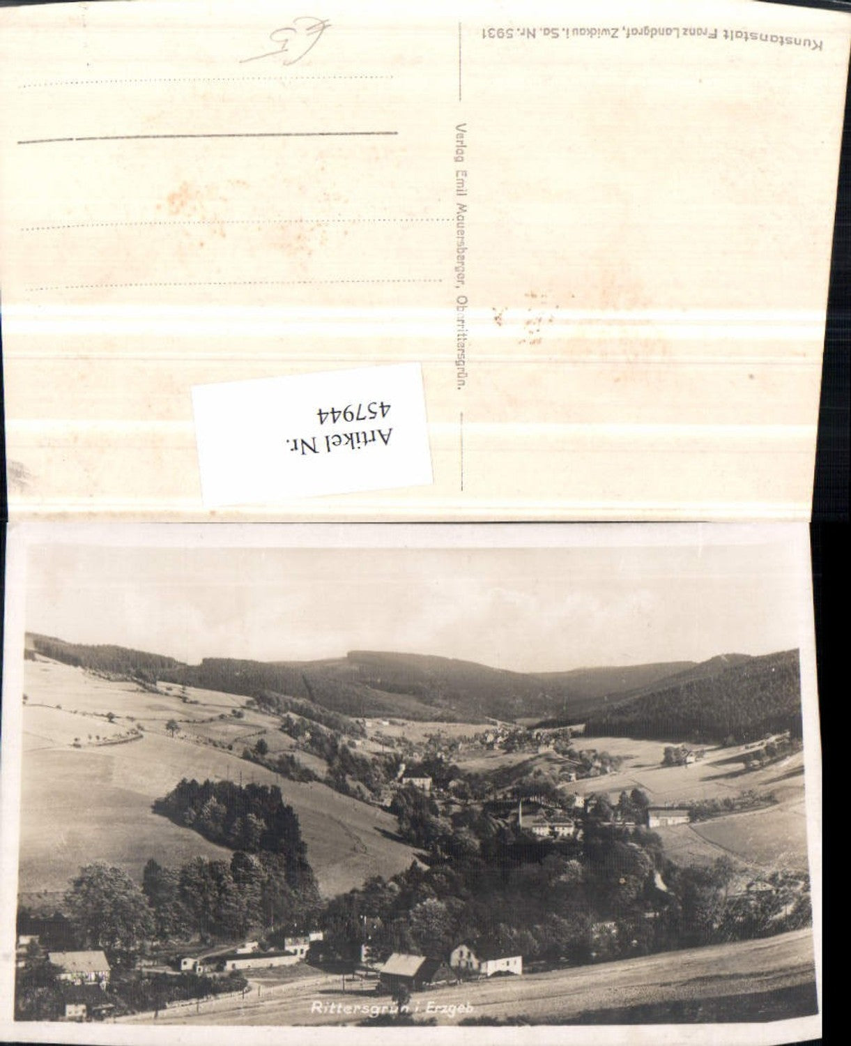 457944,Rittersgrün im Erzgebirge Totale