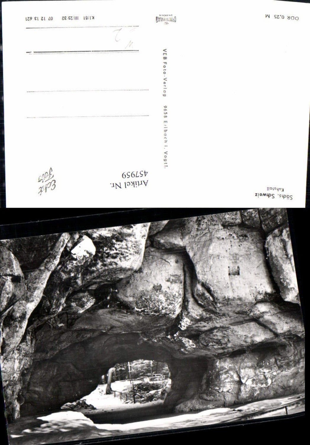 457959,Sächsische Schweiz Kuhstall b. Bad Schandau