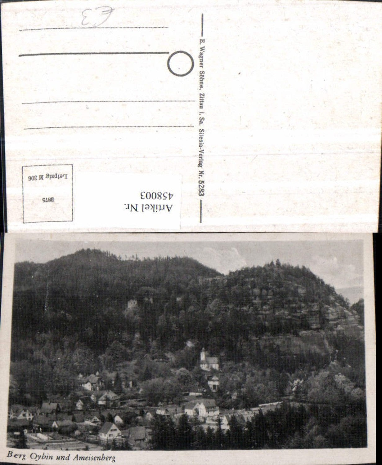 458003,Berg Oybin u. Ameisenberg Totale
