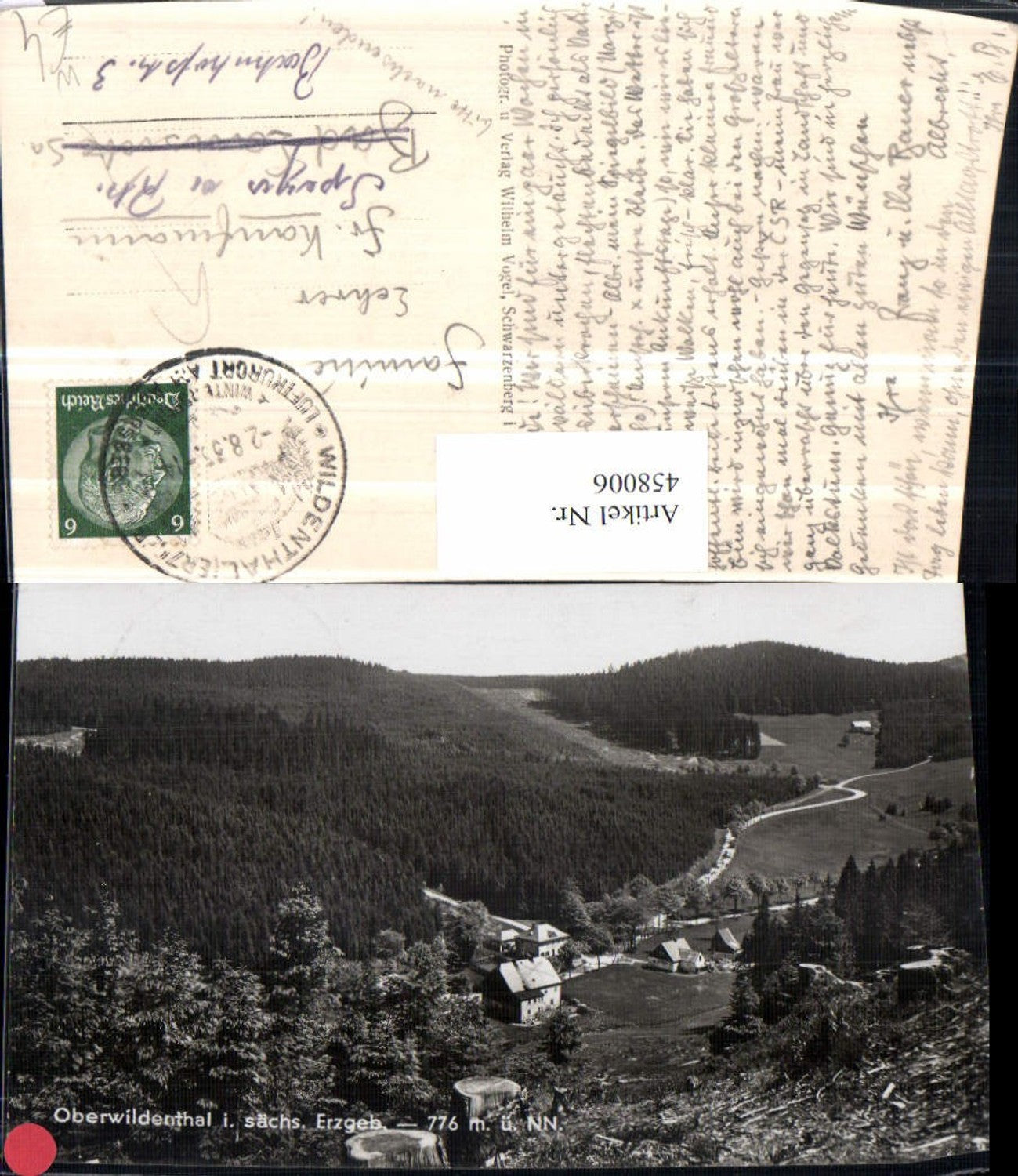 458006,Oberwildenthal im Erzgebirge Landschaft
