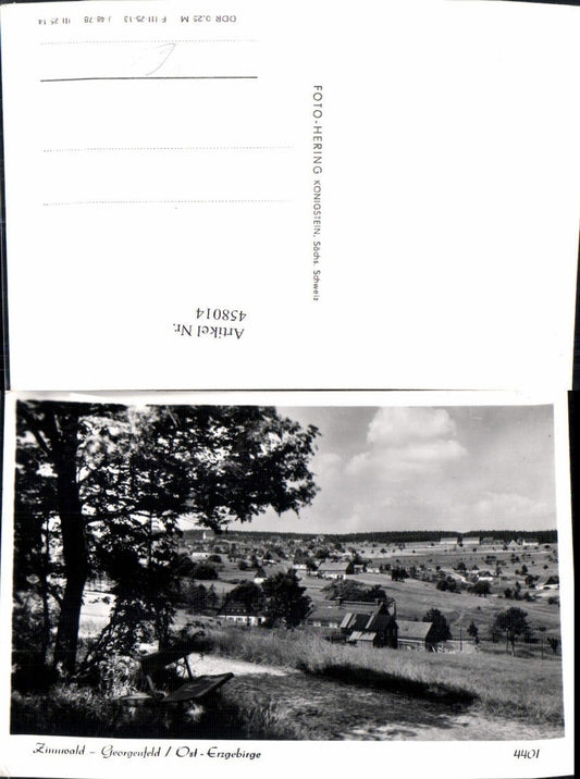 458014,Zinnwald-Georgenfeld Teilansicht pub Foto Hering 4401