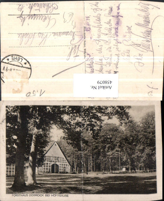 458079,Forsthaus Dobrock b. Höftgrube Wingst