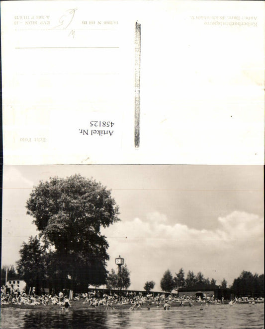458125,Koberbachtalsperre b. Werdau Strandbad