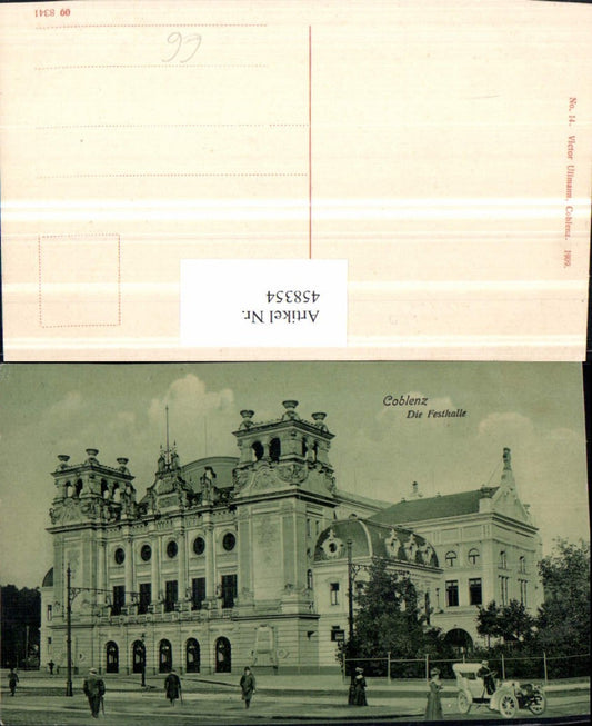 458354,Coblenz Koblenz am Rhein Festhalle Gebäude