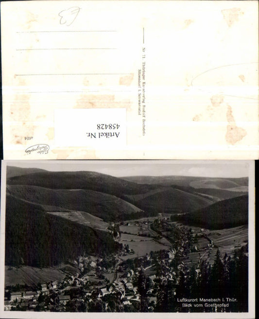 458428,Manebach Total view from the Goethe Trail