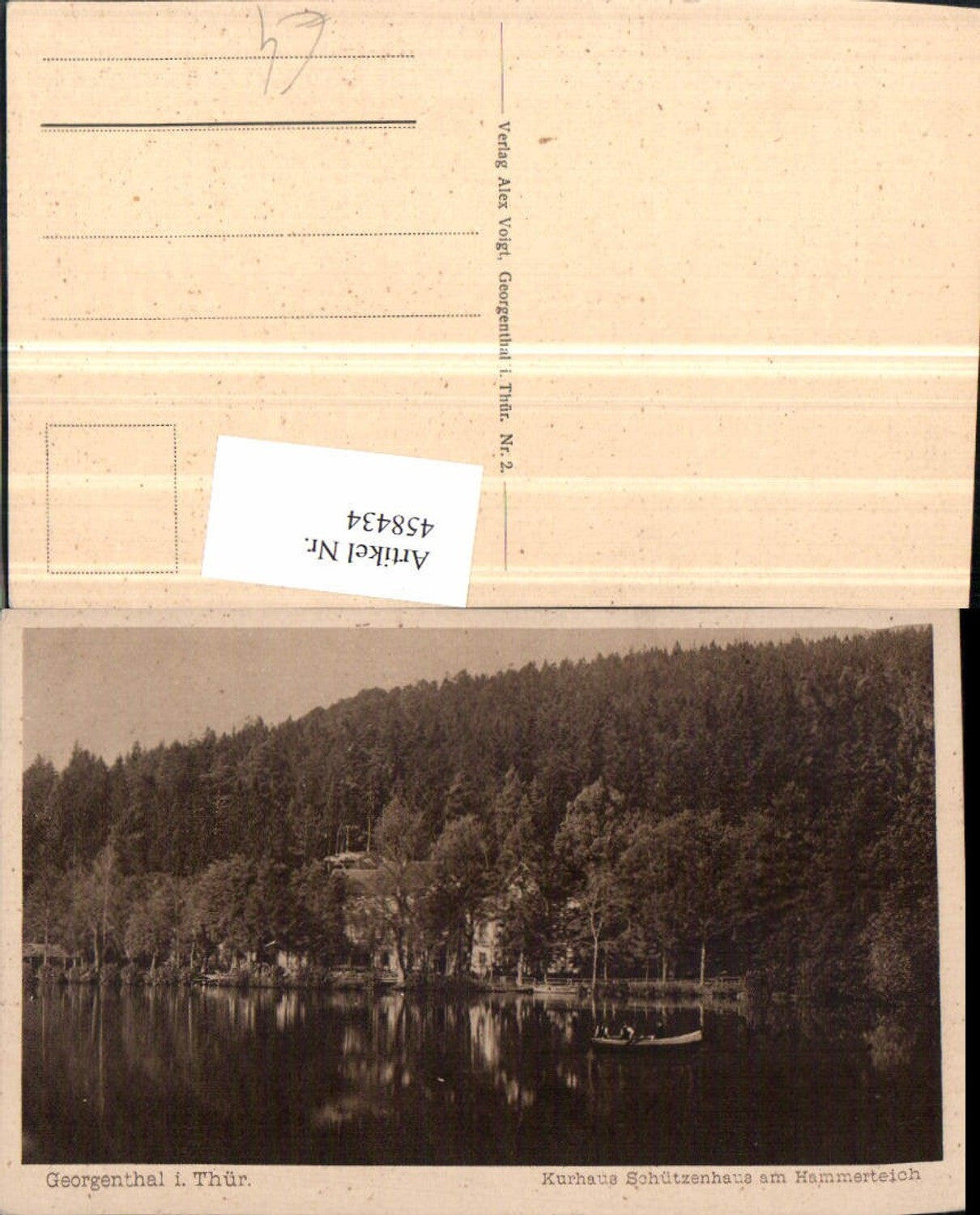 458434,Georgenthal Kurhaus Schützenhaus am Hammerteich