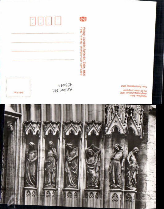 458445, Erfurt Cathedral, Church, Virgins' Portal