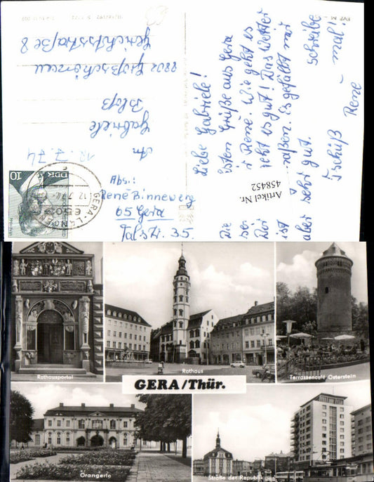 458452, Gera Town Hall Portal Orangery Tower Multi-image map