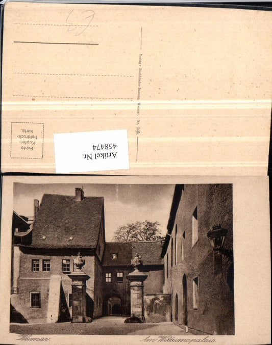 458474,Weimar Wittumspalais Gebäude