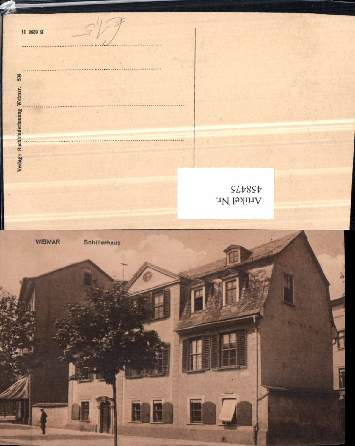 458475,Weimar Schillerhaus Haus