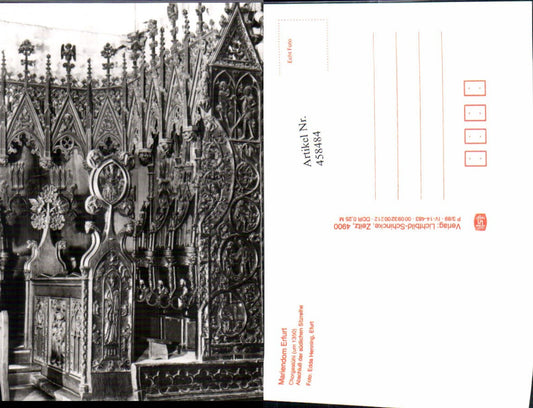458484, Erfurt Cathedral, Choir Stalls