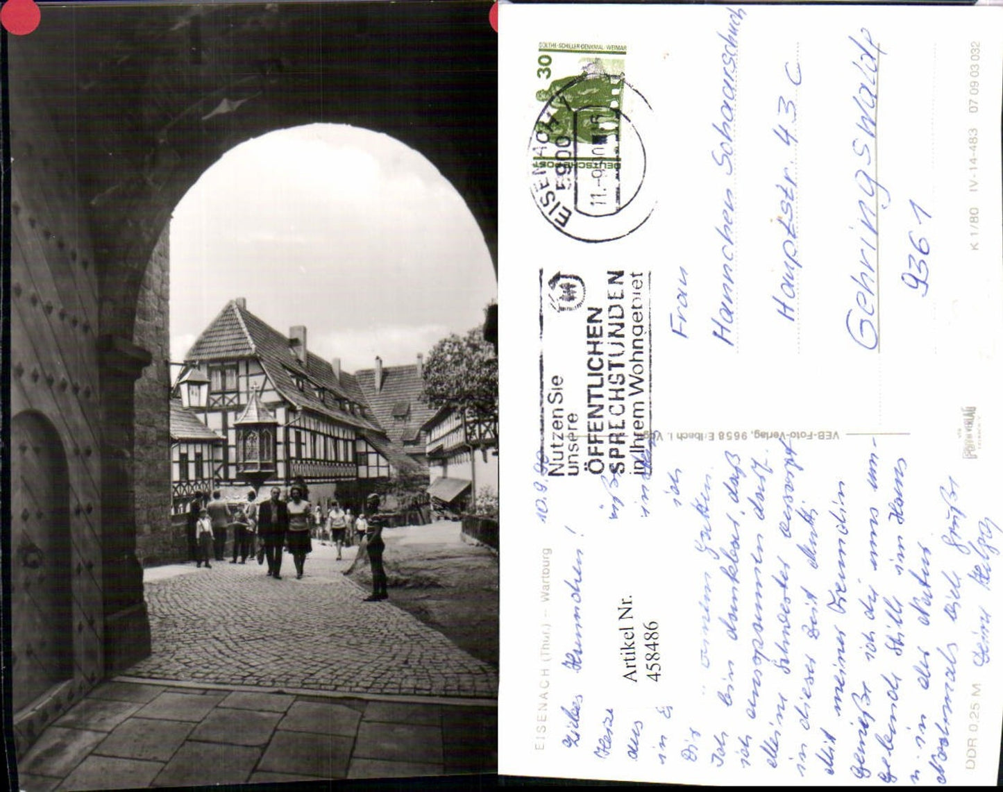 458486, Eisenach Wartburg Castle