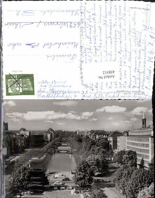 458512,Düsseldorf Königsallee Brücken