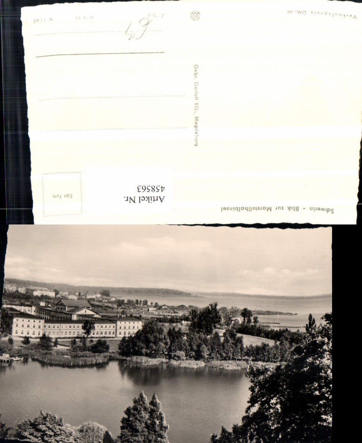 458563,Schwerin Blick zur Marstallhalbinsel