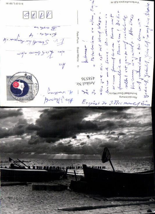 458576,Seebad Graal-Müritz Abendstimmung Strand