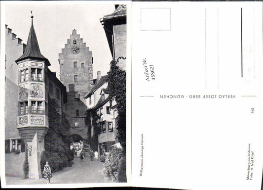 458621,Meersburg am Bodensee Erker Tor Turm
