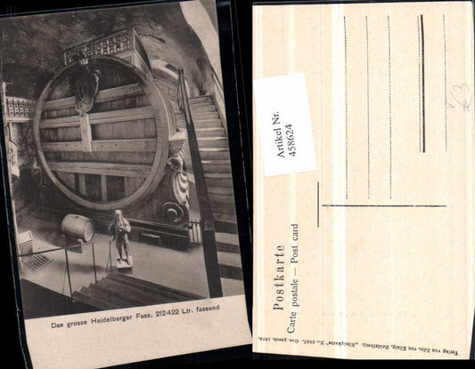 458624, Heidelberg Große Heidelberger Fass pub Edmund v. König 2027