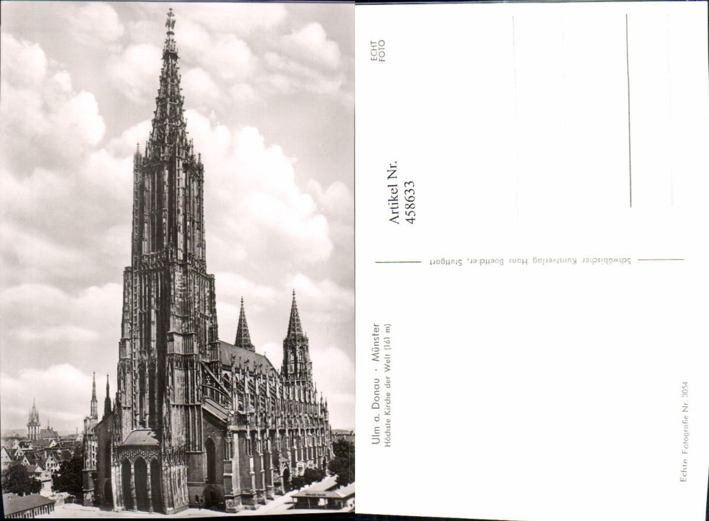 458633,Ulm an d. Donau Münster Kirche