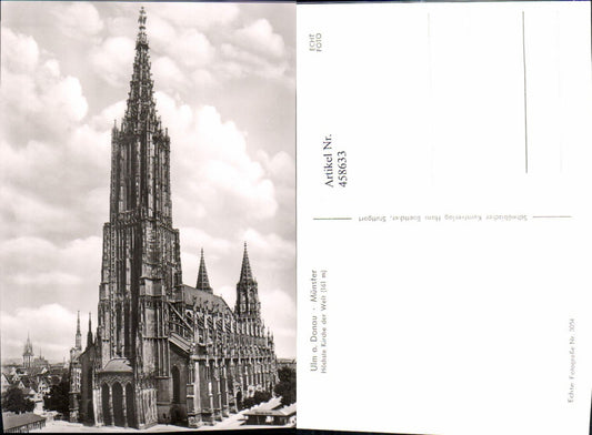 458633, Ulm on the Danube, Münster Church