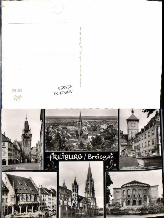 458656, Freiburg im Breisgau Total Department Store Münster Theater Multi-image map