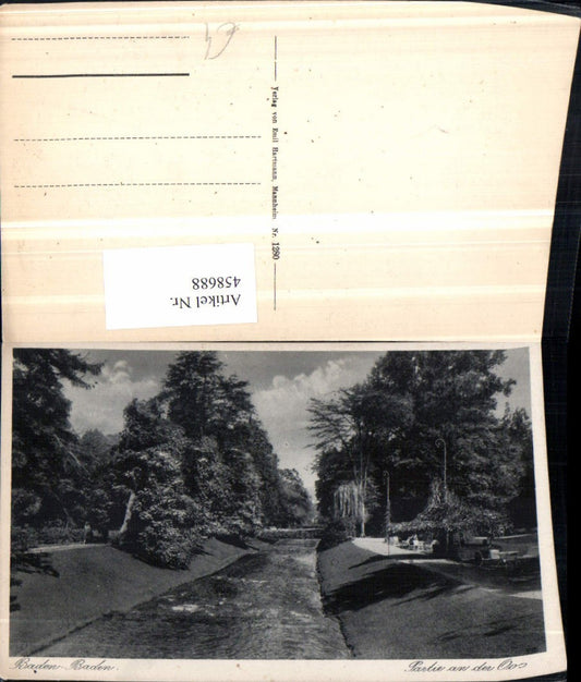 458688, Baden-Baden, area along the Oos River