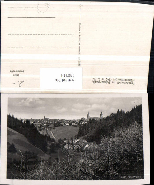 458714, Freudenstadt in the Black Forest (Total)