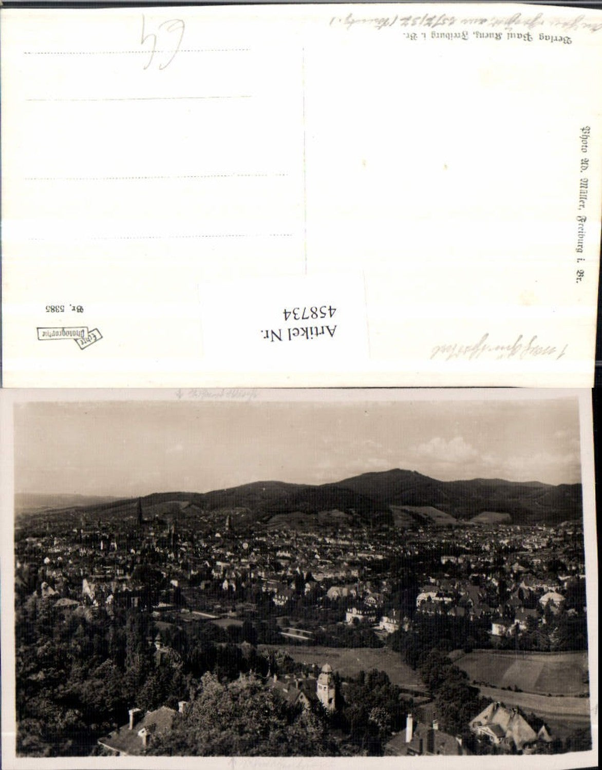 458734,Freiburg im Breisgau Totale