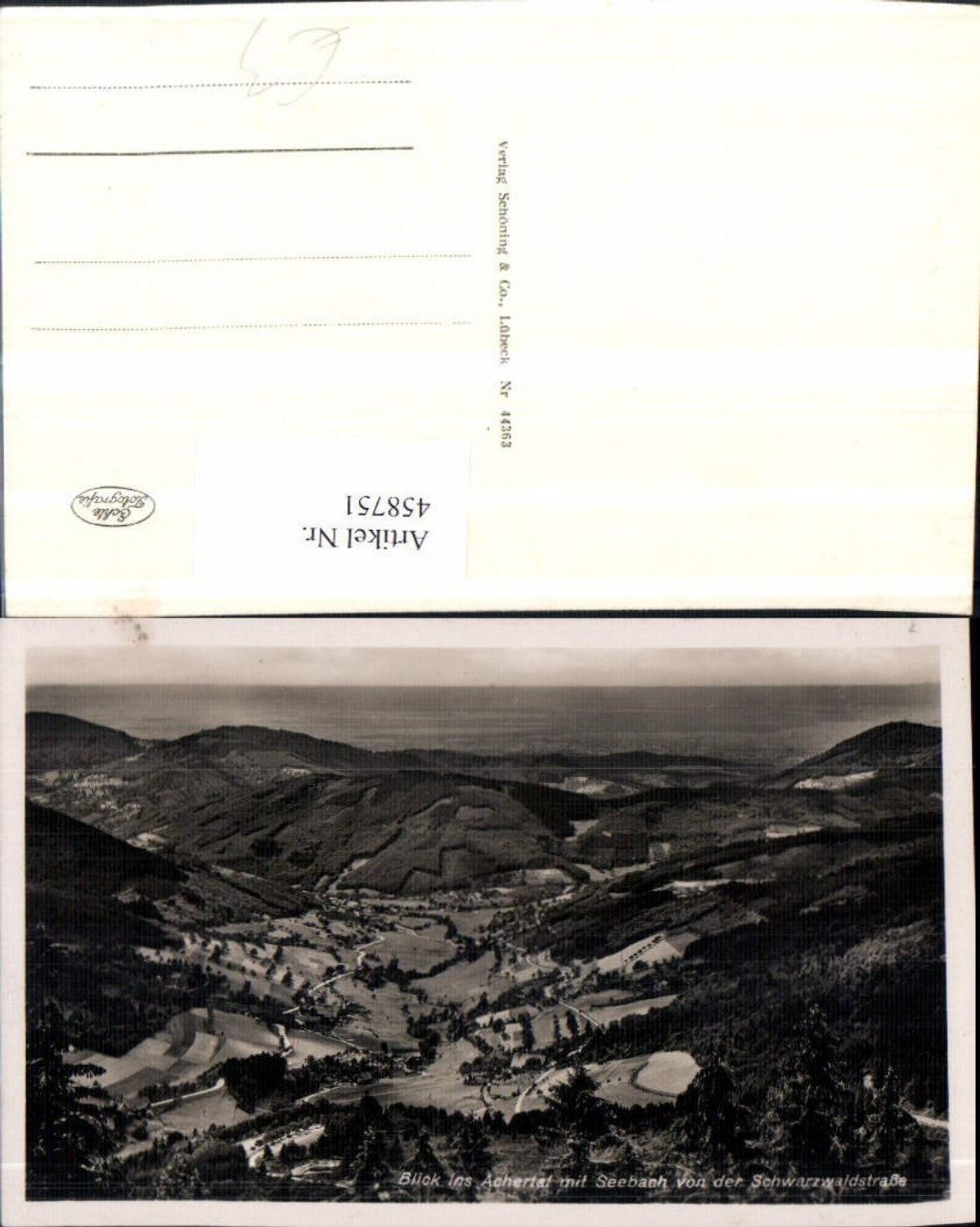 458751,Blick ins Achertal m. Seebach von d. Schwarzwaldstraße