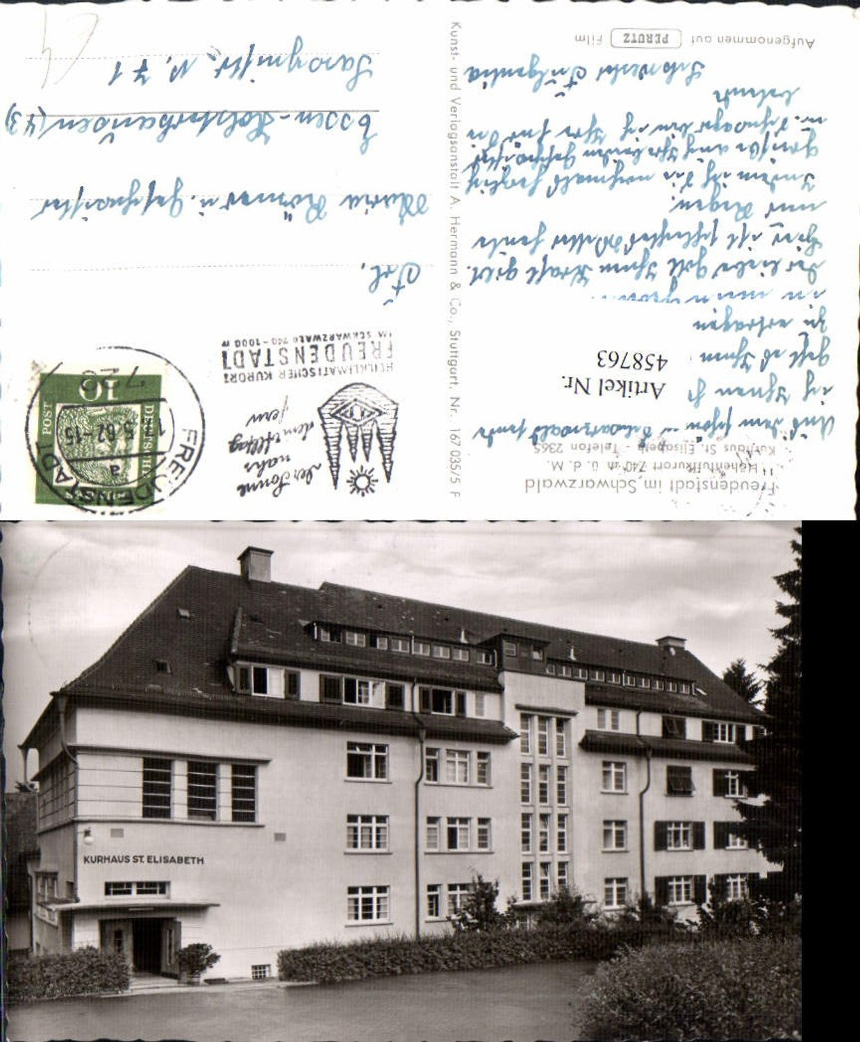 458763,Freudenstadt im Schwarzwald Kaufhaus St. Elisabeth